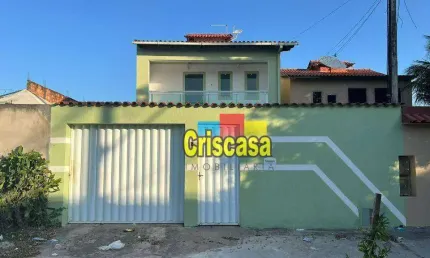 Casa com 4 dormitórios à venda, 228 m² por r$ 460.000,00 - extensão serramar - rio das ostras/rj