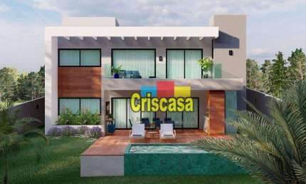 Casa com 4 dormitórios à venda, 198 m² por R$ 1.250.000,00 - Extensão do Bosque - Rio das Ostras/RJ