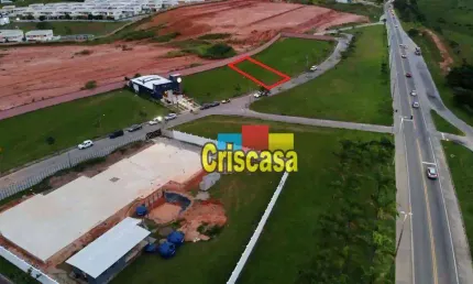 Terreno, 501 m² - venda por R$ 590.000,00 ou aluguel por R$ 9.800,00/mês - Condomínio Alphaville Rio Costa do Sol - Rio das Ostras/RJ