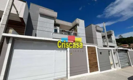 Casa com 3 dormitórios à venda, 140 m² por r$ 750.000,00 - costa azul - rio das ostras/rj