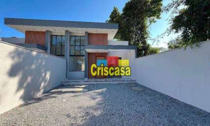 Casa com 3 dormitórios à venda, 90 m² por R$ 440.000,00 - Casa Grande - Rio das Ostras/RJ