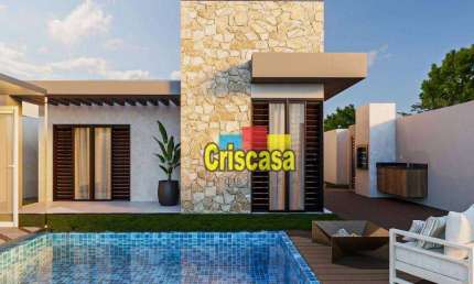 Casa com 3 dormitórios à venda, 74 m² por R$ 410.000,00 - Enseada das Gaivotas - Rio das Ostras/RJ