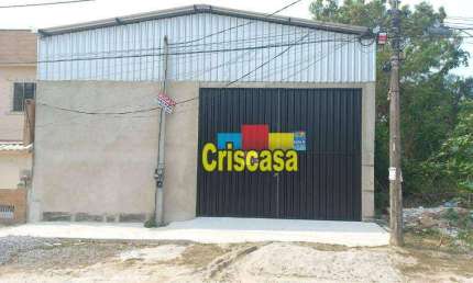 Barracão / Galpão / Depósito para alugar na Rua Alarico Pólito de Menezes, 260, Jardim Campomar, Rio das Ostras