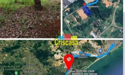 Área à venda, 4100 m² por R$ 350.000,00 - Balneário das Garças - Rio das Ostras/RJ