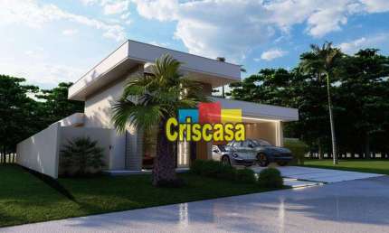 Casa com 3 dormitórios à venda, 150 m² por R$ 950.000,00 - Alphaville 3 - Rio das Ostras/RJ