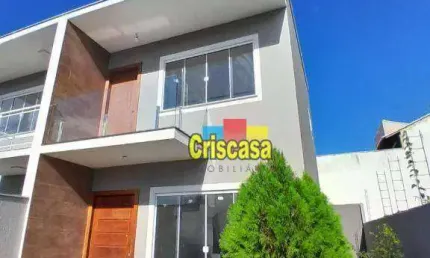 Casa com 2 dormitórios à venda, 88 m² por R$ 420.000,00 - Chácara Mariléa - Rio das Ostras/RJ