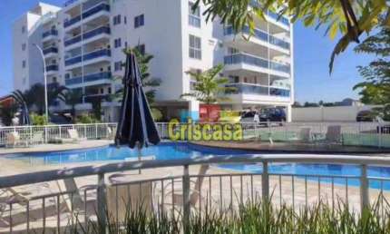 Cobertura com 3 dormitórios para alugar, 80 m² por R$ 5.297,17/mês - Recreio - Rio das Ostras/RJ