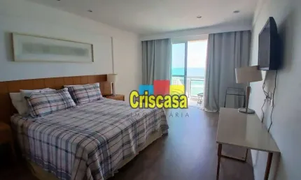 Flat com 1 dormitório, 70 m² - venda por R$ 285.000,00 ou aluguel por R$ 4.625,00/mês - Glória - Macaé/RJ