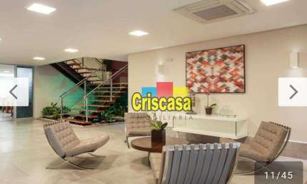 Flat com 1 dormitório, 27 m² - venda por R$ 220.000,00 ou aluguel por R$ 2.532,44/mês - Imbetiba - Macaé/RJ