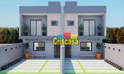 Casa com 2 dormitório à venda, 91 m² por R$ 380.000 - Atlântico Norte - Macaé/RJ