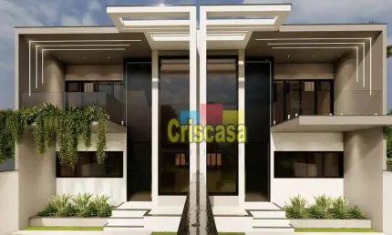 Casa com 3 dormitórios à venda, 76 m² por R$ 990.000,00 - Novo Horizonte - Macaé/RJ