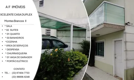 Casa com 3 quartos à venda na Rodovia General Bruno Martins, Foguete, Cabo Frio