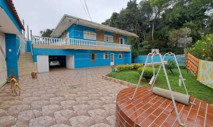 Casa 2 Pavimentos Santa Cândida Curitiba Independente Face Norte 6 quartos 4 banheiros
