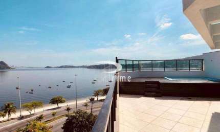 Cobertura com 4 dormitórios, 239 m² - venda por R$ 2.500.000,00 ou aluguel por R$ 18.258,00/mês - Charitas - Niterói/RJ