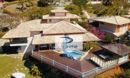 Casa com 5 dormitórios à venda, 350 m² por R$ 6.500.000,00 - Ferradurinha - Armação dos Búzios/RJ