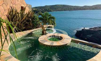 Casa com 6 dormitórios à venda por R$ 9.600.000,00 - Loteamento Sitio do Campinho - Armação dos Búzios/RJ