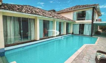 Casa com 5 dormitórios à venda, 350 m² por r$ 2.900.000,00 - camboinhas - niterói/rj