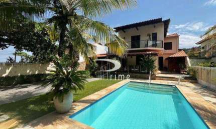 Casa com 5 dormitórios à venda, 360 m² por R$ 3.500.000,00 - Itacoatiara - Niterói/RJ