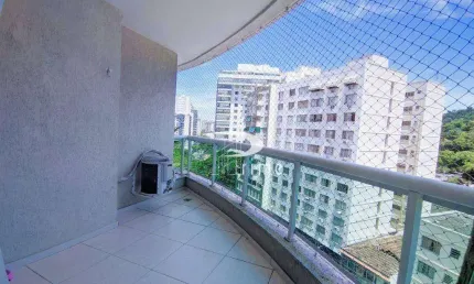 Apartamento com 2 dormitórios à venda, 75 m² por R$ 560.000,00 - Santa Rosa - Niterói/RJ