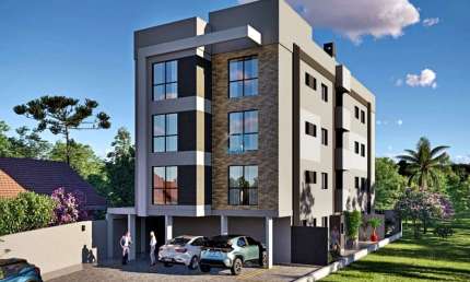 Apartamento com 3 quartos à venda na Rua José Zen, 77, Bom Jesus, São José dos Pinhais por R$ 349.000