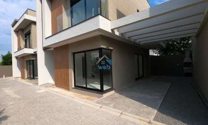 Casa em condomínio fechado com 3 quartos à venda na Rua Paulo Setúbal, 1151, Hauer, Curitiba por R$ 850.000