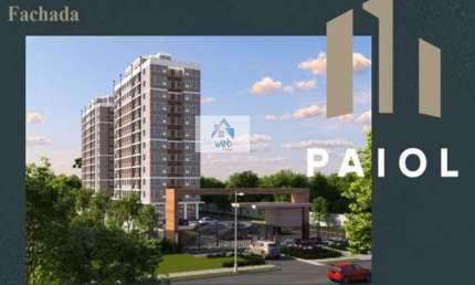 Apartamento com 2 quartos à venda na Rua Aluízio Finzetto, 3511, Prado Velho, Curitiba por R$ 360.790