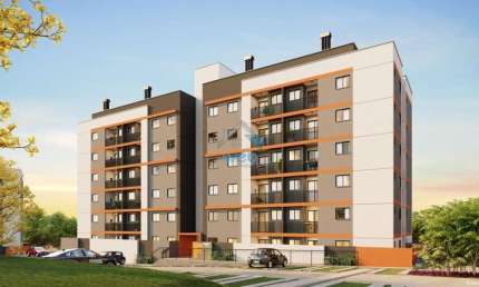 Apartamento com 2 quartos à venda na Rua José Marcelino da Silva Júnior, 941, Cidade Industrial, Curitiba por R$ 411.030