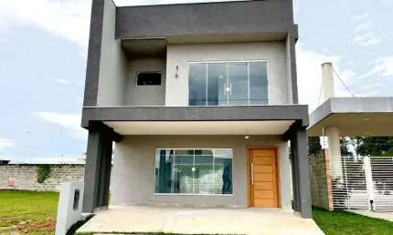 Casa em condomínio fechado com 3 quartos à venda na do ganchinho, 2530, umbará, curitiba por r$ 810.000