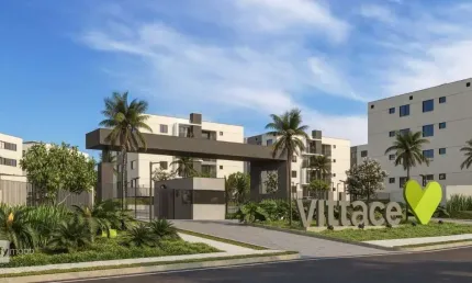 Apartamento com 2 quartos à venda na Rua José Rodrigues Pinheiro, 1911, Cidade Industrial, Curitiba por R$ 336.274