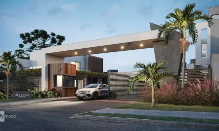 Casa em condomínio fechado com 3 quartos à venda na Rua José Américo Tizoni, 341, Campo Comprido, Curitiba por R$ 1.394.000