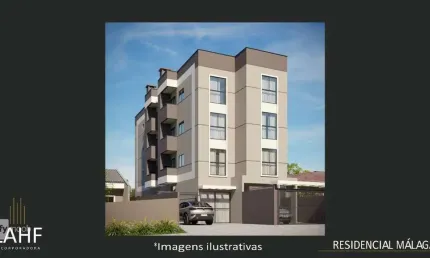 Apartamento com 1 quarto à venda na Rua Barão do Cerro Azul, 3008, Bom Jesus, São José dos Pinhais por R$ 239.900
