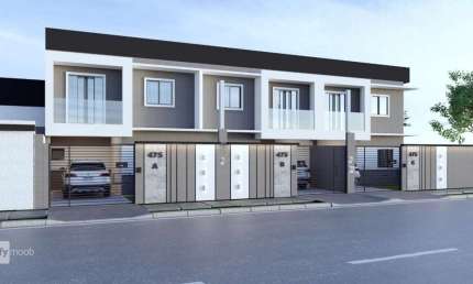 Casa com 3 quartos à venda na Rua Cézar Constante Schiavon, 475, Sítio Cercado, Curitiba por R$ 500.000