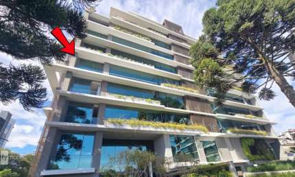 Apartamento com 4 quartos à venda na Rua Professor Pedro Viriato Parigot de Souza, 122, Campina do Siqueira, Curitiba por R$ 4.500.000