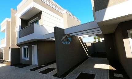 Casa em condomínio fechado com 3 quartos à venda na Rua Salvador, 557, Cajuru, Curitiba por R$ 712.000