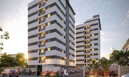 Apartamento com 2 quartos à venda na Rua Euclides Rodrigues Oliveira, Bancários, João Pessoa, 47 m2 por R$ 310.000