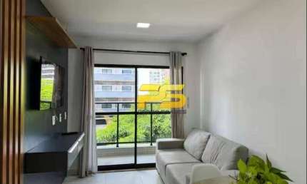 Apartamento com 2 dormitórios para alugar, 51 m² por R$ 4.264/mês - Cabo Branco - João Pessoa/PB