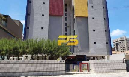 Apartamento com 3 dormitórios para alugar, 80 m² por R$ 3.200/mês - Manaíra - João Pessoa/PB