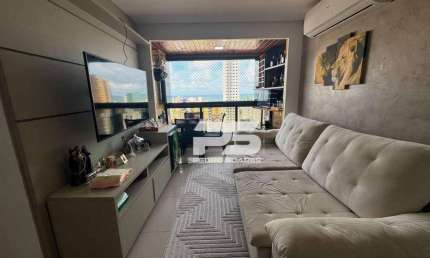 Apartamento com 3 dormitórios à venda, 102 m² por R$ 800.000 - Manaíra - João Pessoa/PB