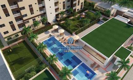 Apartamento com 3 dormitórios à venda, 59 m² por R$ 365.040,00 - Jacarecanga - Fortaleza/CE