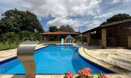 PARAÍSO TROPICAL NO MELHOR DE PINDIRETAMA! Chácara com 4 Quartos (3 Suítes), 13500 m² por R$ 1.000.000 - Pindoretama - Pindoretama/CE