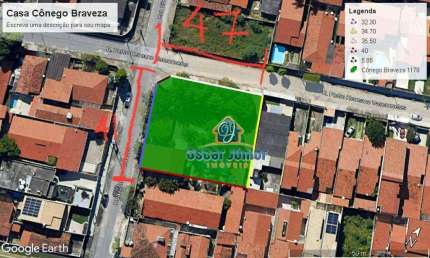 OPORTUNIDADE! Terreno de Esquina, 1927 m² por R$ 1.550.000 - Cidade dos Funcionários - Fortaleza/CE
