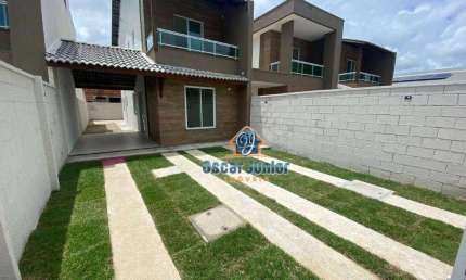 Excelente Casa Duplex no Melhor do Eusébio! 3 Suítes com Varanda, 104 m² por R$ 460.000 - Centro - Eusébio/CE
