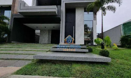 Casa Duplex em Condomínio Fechado com 4 Quartos (3 Suítes) + Closet e Varanda Gourmet, 272 m² por R$ 1.590.000 - Cidade Alpha - Eusébio/CE