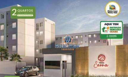 Apartamento com 2 dormitórios à venda, 38 m² por R$ 206.999,99 - Planalto Ayrton Senna - Fortaleza/CE