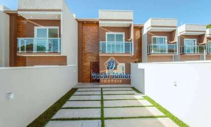 Casa Duplex com 3 Suítes à venda, Fino Acabamento,   110 m² por R$ 499.900 - Timbu - Eusébio/CE
