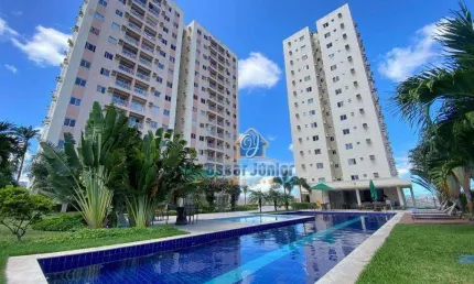 Apartamento com 3 Quartos (1 Suíte) + Wc Social, Andar Alto, Lazer Completo à Venda, 58 m² por R$ 398.000,00 - Passaré - Fortaleza/CE