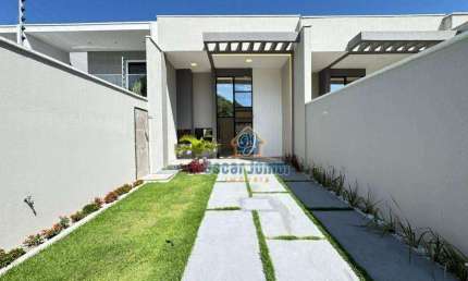 Luxuosas Casas Planas 3 Suítes, 110m² à venda por R$ 470.000 - Lagoa Redonda - Fortaleza/CE