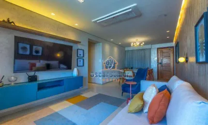 Apartamento com 3 suítes à venda, 120 m² por R$ 1.342.601 - Tamatanduba - Eusébio/CE
