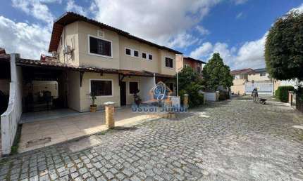 Luxuosa Casa Dúplex com 3 Quartos (1 Suíte) + 2 Wc Social à Venda, 116 m² por R$ 540.000 - Passaré - Fortaleza/CE