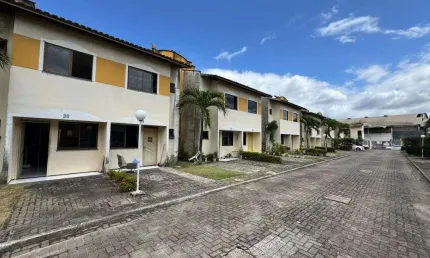 Casa dúplex com 3 quartos (2 suítes) + wc social para alugar, 60 m² por r$ 1.400/mês - messejana - fortaleza/ce